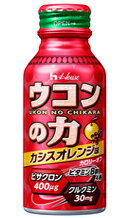 【送料無料】ウコンの力　カシスオレンジ味　1ケース（100ml×60本）