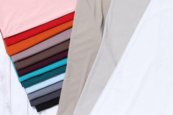 Cotton （Solid Color） - カラーワイズメッシュ（白・ベージュ・黄系） 無地 布 生地 手作り カット50cm単位(商品番号:41669-1)