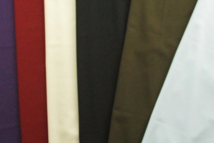 ポリエステル杢調トロピカル（クール・ダークカラー） 無地 布 生地 手作り 最小購入数1m以上～50cm単位(商品番号:43433-b)