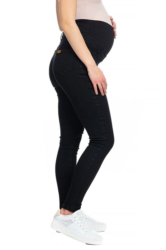Pietro Brunelli TIGHT JEGGINGS マタニティサスティナブルスキニージーンズ -ブラック