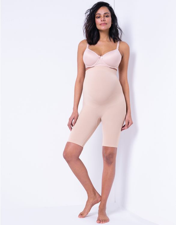 Seraphine THE HUG SHORTS ハグアバンプマタニティショーツ -ベージュ 2