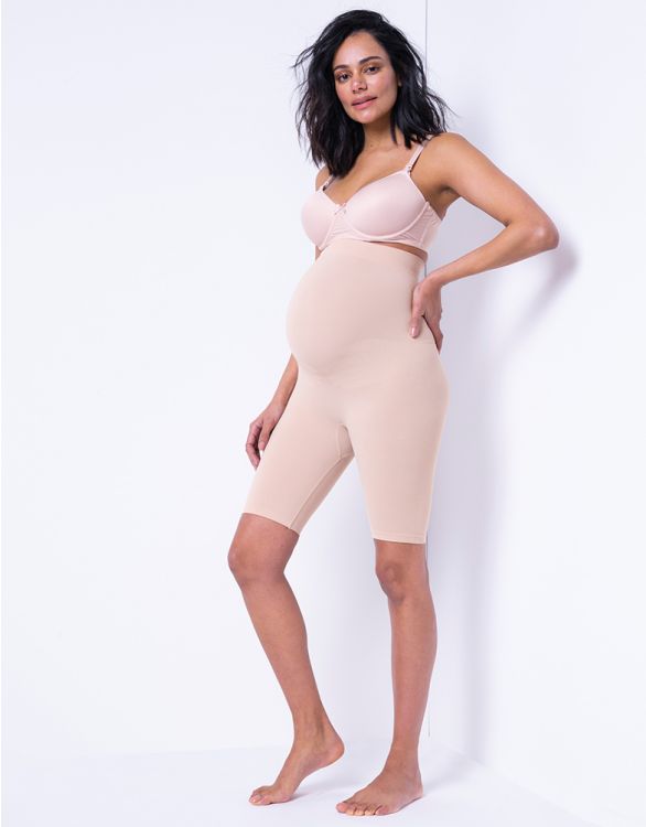 Seraphine THE HUG SHORTS ハグアバンプマタニティショーツ -ベージュ 3