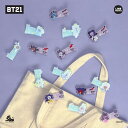 【BT21 Angel&Villain 前髪クリップ】HAIR CLIP 防弾少年団 BTS公式グッズ バンタン エンジェル ヴィラン 2個SET ヘアピン 前髪留め 洗顔 ヘアアクセサリー ヘアクリップ KOYA RJ SHOOKY MANG CHIMMY TATA COOKY