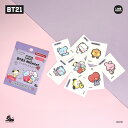 【BT 21 minini デコステッカー (シールコレクション) 5枚入】DECO STICKER ランダムステッカー BTS 公式グッズ 公式 デコシール ...