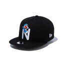 キッズモデル NEWERA ニューエラ Youth 9FIFTY ドラえもん N ブラック キャップ 帽子 スナップバック サイズ調節可能 男の子 女の子 子供 KIDS 小物 送料無料 国内正規品 正規取扱店