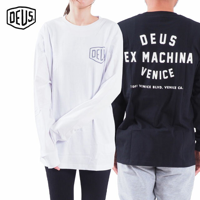 アウトレット 訳アリ デウス エクスマキナ 長袖Tシャツ トップス ロンT S M L XLサイズ 黒 ブラック BLACK メンズ 男性 DEUS EX MA...