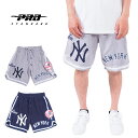 プロスタンダード ショーツ 短パン バスパン メンズ 男性 NAVY ネイビー 紺 ニューヨーク ヤンキース MLB メジャーリーグ PRO STANDARD NEW YORK YANKEES PRO TEAM SHORT