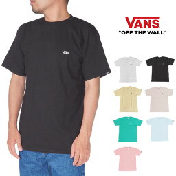 ヴァンズ ペアTシャツ ヴァンズ バンズ VANS 半袖Tシャツ メンズ レディース S M L XL XXL LL 2L 3Lサイズ 大きいサイズ USモデル ホワイト ブラック 白 黒 ロゴ プリント ストリート スケートブランド Left Chest Logo S/S Tee　アパレル 洋服 大きいサイズ　TEE