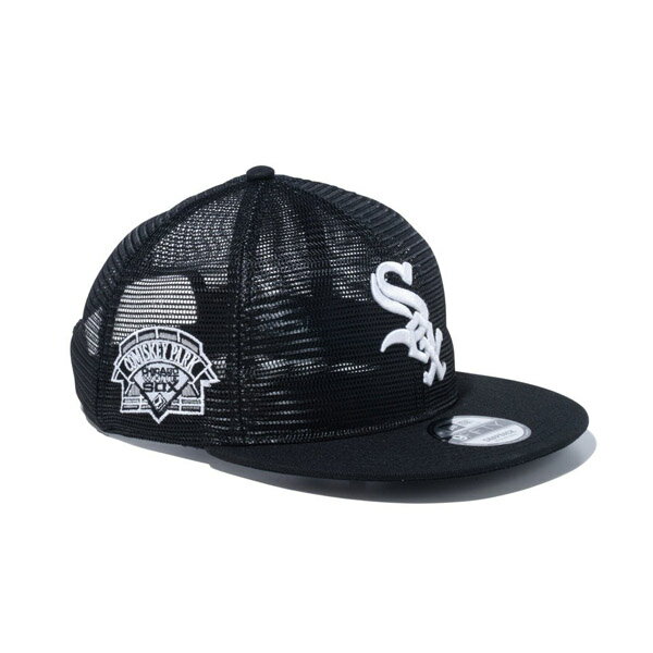 NEWERA ニューエラ 9FIFTY All Mesh シカゴ・ホワイトソックス ブラック キャップ 帽子 スナップバック サイズ調節可能 小物 送料無料 国内正規品 正規取扱店
