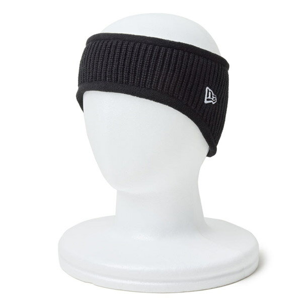 NEWERA ニューエラ ニット イヤーウォーマー Knit Ear Warmer リフレクティブウーブンパッチ ブラック NEW ERA ロゴ グレー メンズ 男性 レディース 女性 帽子 ハット 小物 アクセサリー NEW ERA 国内正規品 正規取扱店