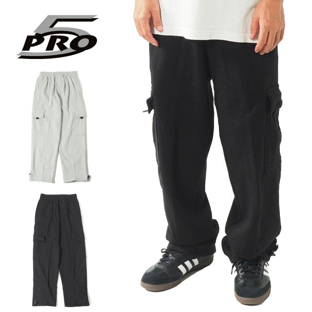 PRO5 プロ5 メンズ パンツ 裏起毛 CARGO SWEAT PANTS カーゴ スウェット パ