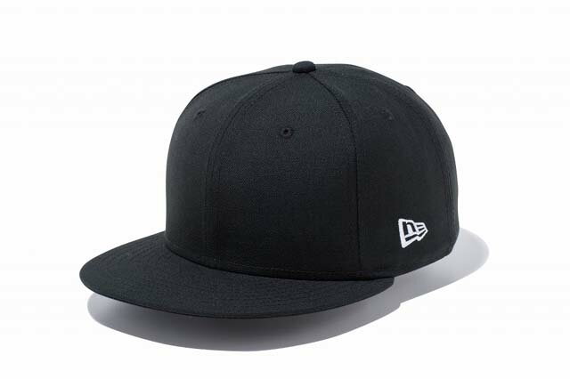 NEWERA 뉴에라 9FIFTY 베이직 블랙 화이트 플래그 캡 모자 스냅 백 사이즈 조절 가능 소품 무료 배송 국내 정규품 정규 취급점 14524969