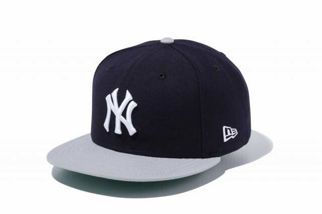 NEWERA ニューエラ 9FIFTY クーパーズタウン ニューヨーク・ヤンキース ネイビー × ホワイト グレーバイザー キャップ 帽子 スナップバック サイズ調節可能 小物 送料無料 国内正規品 正規取扱店 14524945