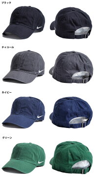 ナイキ 6パネル ローキャップ DAD CAP NIKE コットンキャップ GOLF ゴルフ　HERITAGE 86 BLACK WHITE NAVY KHAKI 無地 帽子 ハット ブラック 黒 ホワイト 白 ネイビー 紺 カーキ 大きいサイズ メンズ 男性 レディース 女性 ワンポイント