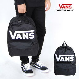 USモデル バンズ バックパック デイパック ブラック ホワイト OLD SKOOL III BACKPACK BLACK WHITE バッグ リュック 鞄 メンズ 男性 レディース 女性 ヴァンズ VANS BAG