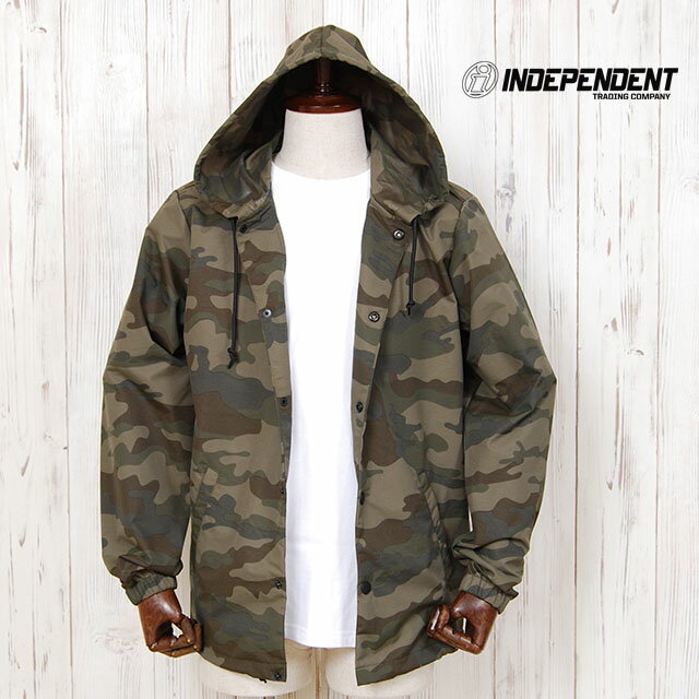 インディペンデント INDEPENDENT ナイロン フード付きコーチジャケット ウィンドブレーカー NYLON HOODED W...