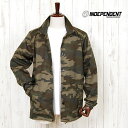 アウトレット インディペンデント INDEPENDENT ナイロン コーチジャケット NYLON COACHES JACKET CAMO JKT ウィンドブレーカー アウター カモ 迷彩 メンズ レディース 男性 女性 HIPHOP 雨具 レインウェア アウトドア キャンプ フェス