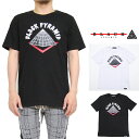 アウトレット BLACK PYRAMID ブラックピラミッド BP SS T-shirt TEE BLACK WHITE プリント Tシャツ トップス 半袖 ブラック 黒 ホワイト 白 メンズ 男性 レディース 女性 Black Pyramid