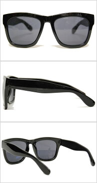 アウトレット NO BRAND WELLINGTON SUNGLASS BLACK ウェリントン サングラス 眼鏡 ブラック 黒 メンズ 男性 レディース 女性 小物 アクセサリー UVカットレンズ