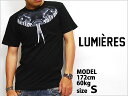 アウトレット LUMIERES BY KAI NGUYEN SNAKE PRINT T-SHIRTS BLACK ルミエール スネーク プリント Tシャツ 半袖 トップス ブラック 黒 メンズ 男性 バイソン