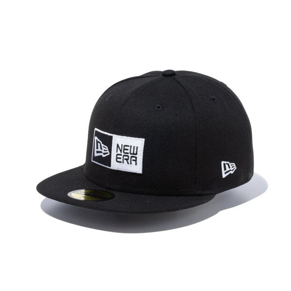 Rakuten - NEWERA ニューエラ 59FIFTY ボックスロゴ ブラック × ホワイト メンズ 男性 レディース 女性 帽子 ハット 小物 アクセサリー 送料無料 NEW ERA 国内正規品 正規取扱店 14525230