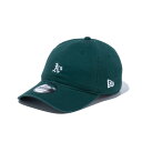 NEWERA ニューエラ 9TWENTY MLB Mini Logo オークランド・アスレチックス ダークグリーン SNAPBACK CAP 920 4サイズ調節可能 メンズ 男性 レディース 女性 帽子 ハット 小物 送料無料 NEW ERA