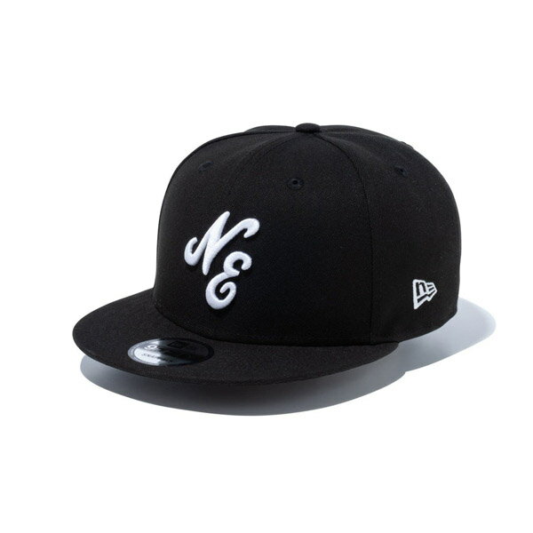 NEWERA 뉴에라 9FIFTY Classic Logo 클래식 로고 블랙 × 화이트 캡 모자 스냅 백 사이즈 조절 가능 소품 무료 배송 국내 정규품 정규 취급점 14524959