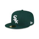 USf NEW ERA zCg\bNX 59FIFTY CHICAGO WHITE SOX MLB CLASSICS NEWERA GREEN O[  A_[oCU[O[ O[u coO[ j[G Lbv BASIC Y j fB[X  Xq nbg FITTED CAP