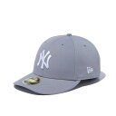 NEWERA ニューエラ LP 59FIFTY ニューヨーク・ヤンキース グレー × スノーホワイト メンズ 男性 レディース 女性 帽子 ハット 小物 アクセサリー 送料無料 NEW ERA 国内正規品 正規取扱店 14524643(4)