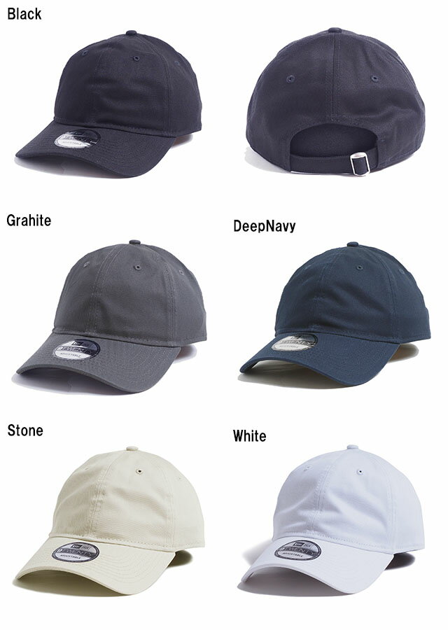 NEWERA ニューエラ 無地 帽子 9TWENTY 920 NEW ERA CAP メンズ キャップ ニューエラ 無地 レディース 男性 女性 ローキャップ ベースボールキャップ 野球帽 ゴルフ 自転車 釣り ウォーキング ハット ブラック 黒 ホワイト 白 ネイビー 紺 無地キャップ USモデル