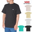 アウトレット 訳アリ品 ヴァンズ バンズ VANS 半袖Tシャツ メンズ レディース S M L XL XXL LL 2L 3Lサイズ 大きいサイズ USモデル ホワイト ブラック 白 黒 ロゴ プリント ストリート スケートブランド Left Chest Logo S/S Tee