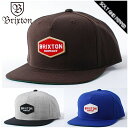 BRIXTON ブリクストン OBTUSE SNAPBACK CAP LIGHT HEATHER GREY LHGBK BLACK DARK ROYAL BROWN スナップバック キャップ レディース メンズ 男性 女性 帽子 ライトヘザーグレー ブラック 黒 ダークロイヤル 青 ブラウン 茶