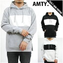 楽天SOLT AND PEPPERアウトレット AMTY アンティ 裏起毛 BIG パーカー スェット フーディ トレーナー 長袖 WHITE BLACK GRAY ホワイト 白 ブラック 黒 グレー 灰 メンズ 男性 レディース 女性 TOPS トップス　肉厚