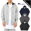 アウトレット CHAMPION チャンピオン ZIP PARKA SWEAT HOODY POWERBREND USAモデル ロゴ ジップ パーカー スウェット フーディ フーデット トップス グレー ブラック ネイビー チャコール 無地 裏起毛 大きいサイズ メンズ 男性 レディース 女性 黒 灰 紺