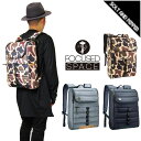 アウトレット　FOCUSED SPACE フォーカス スペース THE COMMANDER BACKPACK BAG CAMO BLACK GRAY コマンダー バックパック バッグ リュックサック ブラック 黒 グレー 灰 カモ 迷彩 FS1022 メンズ レディース HIPHOP ストリート ブランド 小物