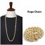 アウトレット NO BRAND ROPE CHAIN NECKLACE GOLD 91cm/1.0cm ノーブランド ロープチェーン ネックレス ゴールド 金 メンズ レディース 男女兼用 HIPHOP ヒップホップ NEW SCHOOL ニュースクール GOLD JEWELRY アクセサリー 2.0/36