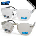 NEFF ネフ CHARLIE SINGLE LENS SHADES SUNGLASS YELLOW SILVER チャーリー シングル レンズ サングラス イエロー 黄 シルバー 銀 メガネ メンズ レディース 男性 女性 カジュアル 小物 アクセサリー 400UV PROTECTION ミラーレンズ