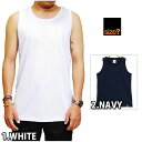 アウトレット SIZE? MESH TANKTOP WHITE NAVY サイズ? オリジナル メッシュタンクトップ ホワイト ネイビー 白 紺 メンズ 男性 ...