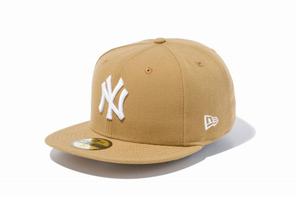 NEWERA ニューエラ 59FIFTY ニューヨーク・ヤンキース ウィート × ホワイト メンズ 男性 レディース 女性 帽子 ハット 小物 アクセサリー 送料無料 NEW ERA 国内正規品 正規取扱店 14525198