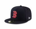 NEWERA ニューエラ 59FIFTY MLBオンフィールド ボストン・レッドソックス ゲーム メンズ 男性 レディース 女性 帽子 ハット 小物 アクセサリ...