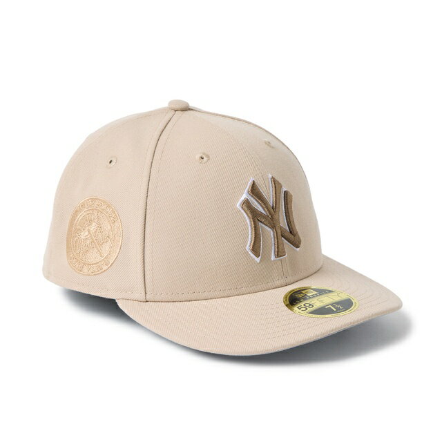 NEWERA ニューエラ LP 59FIFTY MLB Color Variation ニューヨーク・ヤンキース ニューベージュ メンズ 男性 帽子 ハット HAT キャップ CAP 小物 国内正規品 正規取扱店 NEW ERA プレゼント ギフト 贈り物 父の日