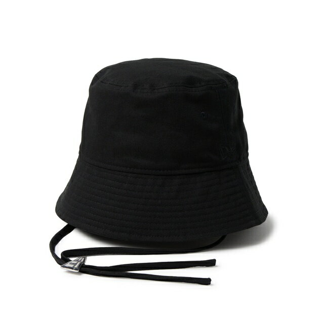 Rakuten - [即納]NEWERA ニューエラ バケット01 Sailor Brim Jewelry コードストラップ ブラック メンズ 男性 レディース 女性 帽子 HAT ハット CAP キャップ 送料無料 NEW ERA 国内正規品 正規取扱店 バケットハット バケハ