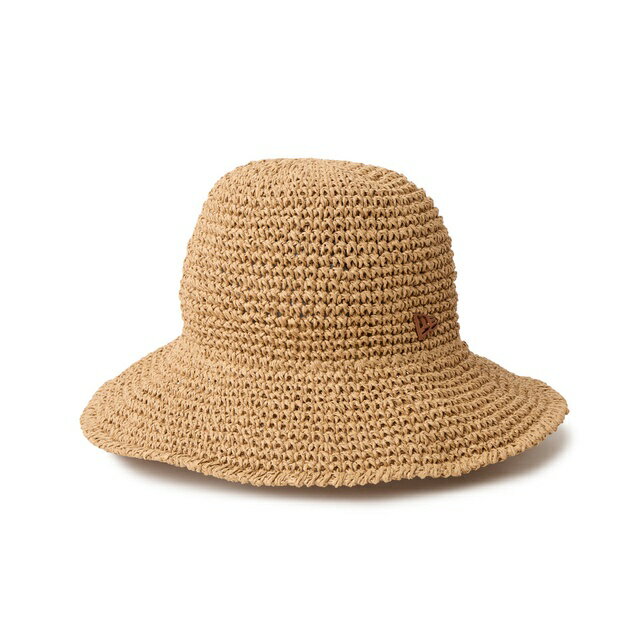Rakuten - [即納]NEWERA ニューエラ アドベンチャー ワイドブリム Paper Crochet Hat ベージュ メンズ 男性 レディース 女性 帽子 HAT ハット CAP キャップ 送料無料 NEW ERA 国内正規品 正規取扱店 バケットハット バケハ