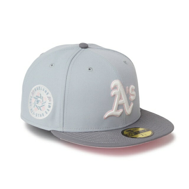 Rakuten - [即納]NEWERA ニューエラ 59FIFTY Sakuranagashi 桜流し オークランド・アスレチックス グレー/ストームグレー メンズ 男性 帽子 ハット HAT キャップ CAP 小物 国内正規品 正規取扱店 NEW ERA プレゼント ギフト 贈り物 父の日 敬老の日 子供の日