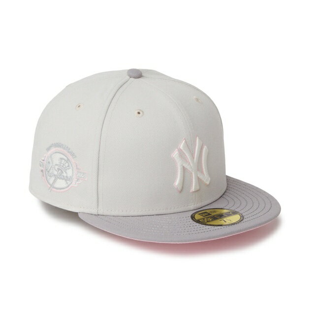 Rakuten - [即納]NEWERA ニューエラ 59FIFTY Sakuranagashi 桜流し ニューヨーク・ヤンキース サンディリネン/グレー メンズ 男性 帽子 ハット HAT キャップ CAP 小物 国内正規品 正規取扱店 NEW ERA プレゼント ギフト 贈り物 父の日 敬老の日 子供の日