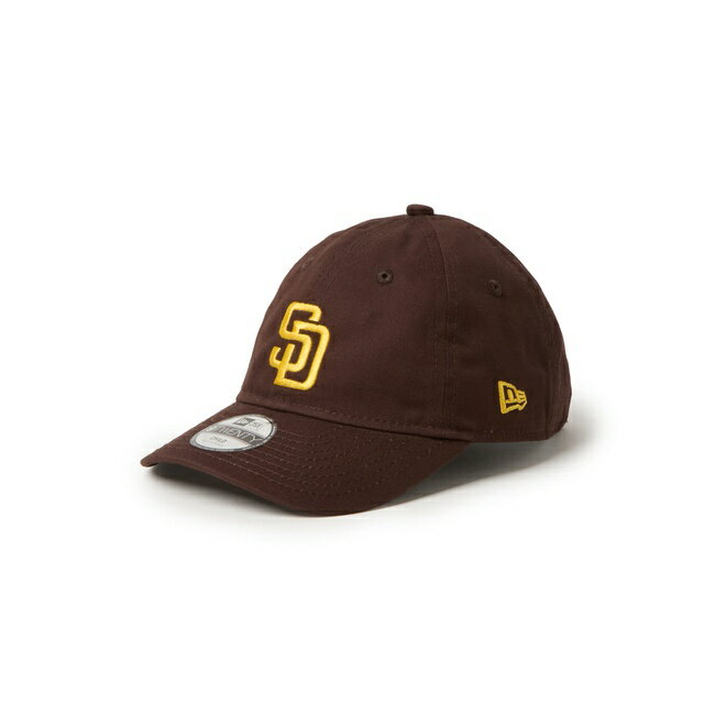 Rakuten - キッズモデル　NEWERA ニューエラ キッズ Child 9TWENTY サンディエゴ・パドレス バーントウッド/マニラ 男の子 ボーイズ 女の子 ガールズ キャップ 帽子 小物 アクセサリー NEW ERA KIDS 送料無料 NEW ERA 国内
