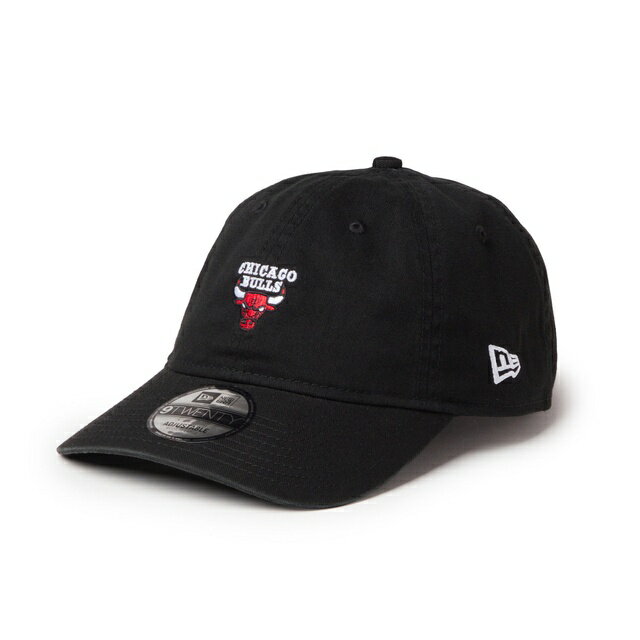 Rakuten - NEWERA ニューエラ 9TWENTY ウォッシュドコットン Mini Logo シカゴ・ブルズ ブラック/マルチカラー　CAP 調節可能 メンズ　プレゼント ギフト 贈り物