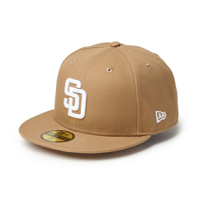 Rakuten - NEWERA ニューエラ 59FIFTY サンディエゴ・パドレス カーキ/ホワイト メンズ 男性 レディース 女性 帽子 ハット 小物 アクセサリー 送料無料 NEW ERA プレゼント ギフト 贈り物 父の日 子供の日 国内正規品 正規取扱店