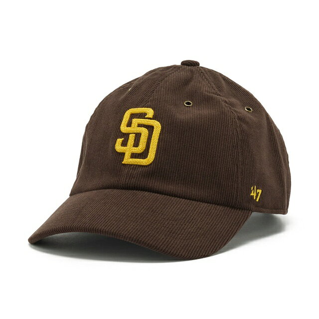 47BRAND サンディエゴ・パドレス 47 CLEAN UP SAN DIEGO PADRES BROWN クリーンナップ ブラウン 茶 47ブランド MLB ハット キャップ 帽子 メンズ 男性 レディース 女性 ワンサイズ フリーサイズ ヨンナナ 国内正規品 国内正規 47A B-TCDCU21IWS-BW