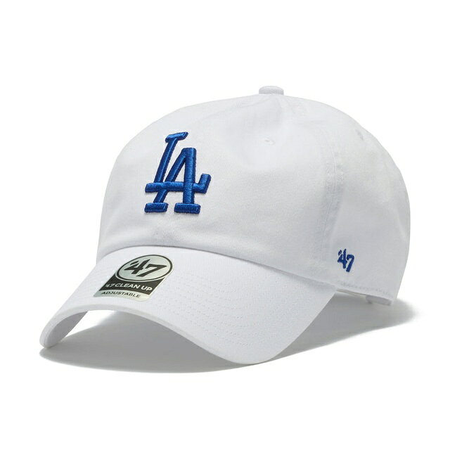 47BRAND ロサンゼルス・ドジャース KIDS 47 CLEAN UP DODGERS WHITE クリーンナップ ホワイト 白 47ブランド MLB ハット キャップ 帽子 メンズ 男性 レディース 女性 ワンサイズ フリーサイズ ヨンナナ 国内正規品 国内正規販売店 47K-CLPLOSDOD-CTGW-WHI